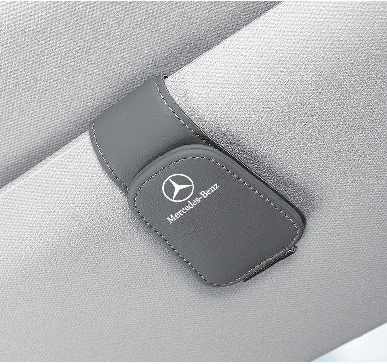thumbnail image 1 of Parasol interior para coche, soporte para gafas, clip para gafas de sol, para Mercedes Benz Clase ABCE W204 W206 W220 W210 W213 W214 W221 W222, 1 of 5