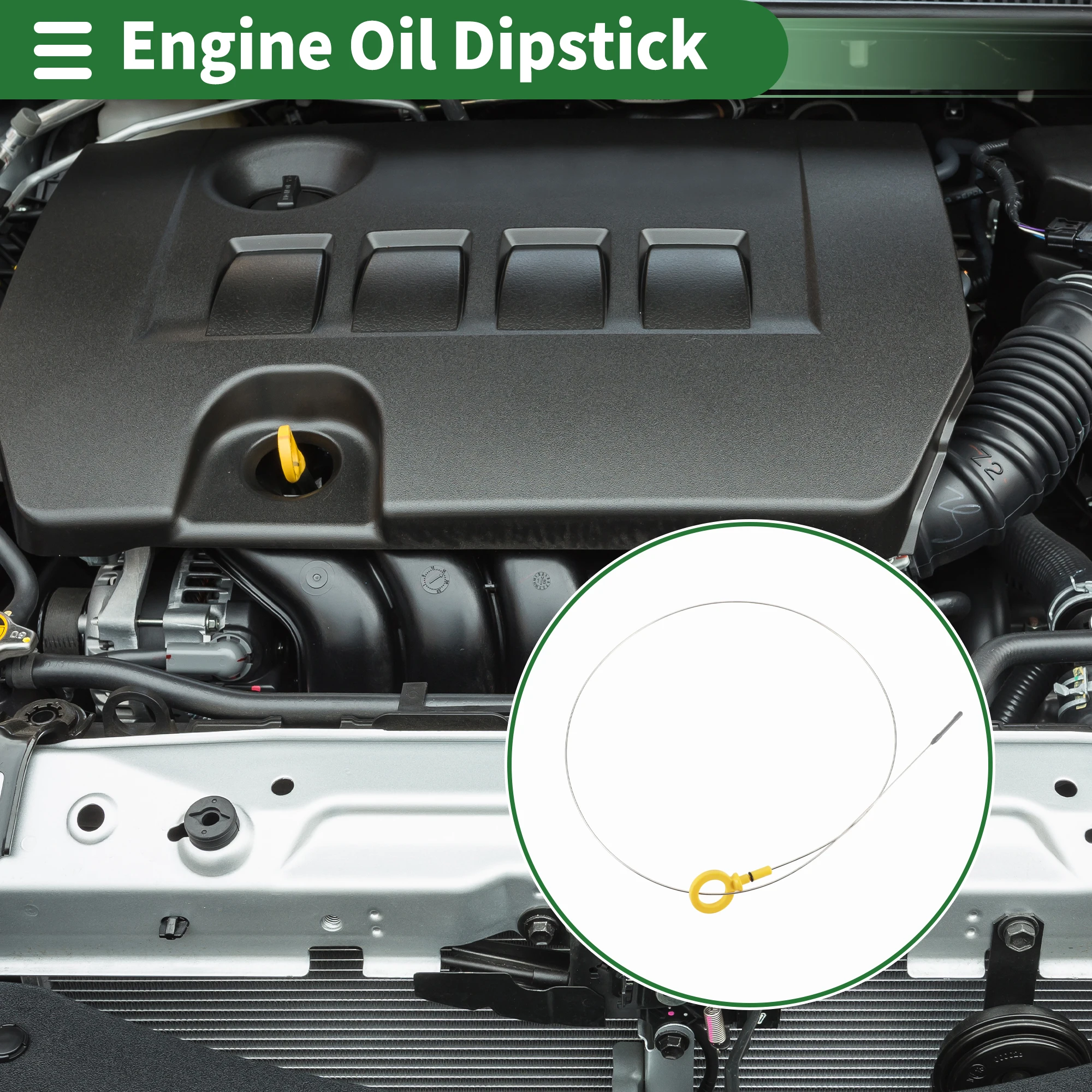 포드 F-250 슈퍼 듀티 2006-2007용 UXCELL 엔진 오일 딥스틱 - 6.0L V8 디젤 포함