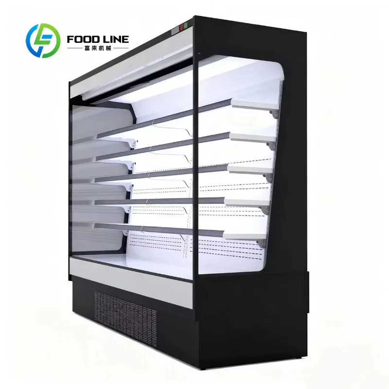 Customized Commercial Air Curtain Open Merchandiser Display Case Stable Suitable for Refrigeration Equipment Wholesalers 1