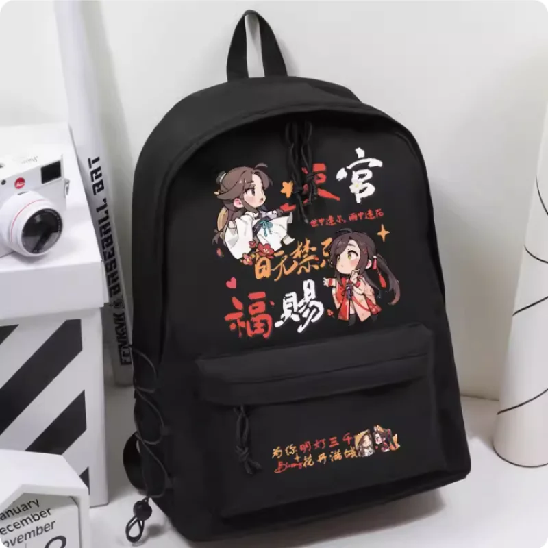 Anime Tian Guan Ci Fu Huacheng Xielian  Cartoon Bag Women Man Fashion Leisure Teenagers Student Backpack Handbag B756