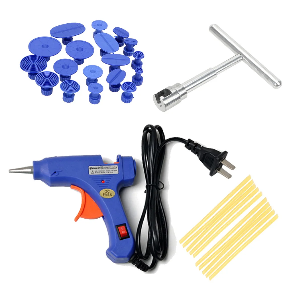 

Car Dent Repair Tool Set Auto Body Part Mechanical Sheet Metal Slide Multiple size Suction Cup Puller Kit Automobile Accessories
