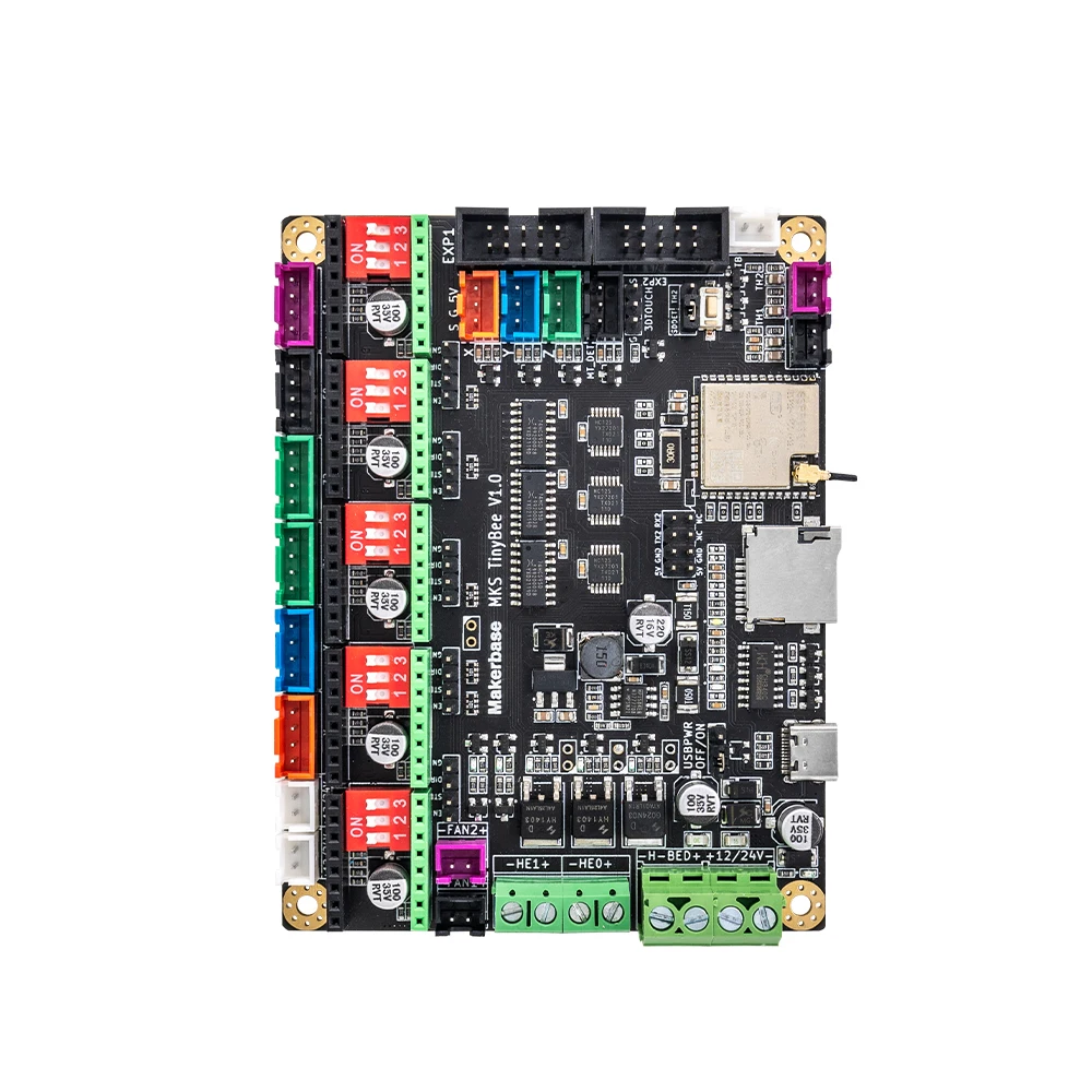 Makerbase Mks Tinybee Placa-mãe 32bit Impressora 3d Placa de Controle Esp32 Mcu Peças da Impressora 3d Caber 3d Toque Wi-fi Web Controle - Imagem 4
