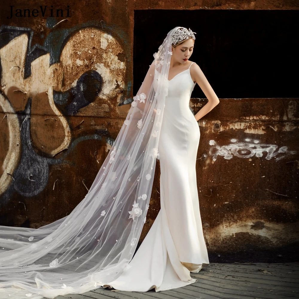 Wedding Veil for Brides | 2 Tier White Bridal Veil | Wedding Veils for  Brides White Ideal for Elegant Wedding Ceremonies | Bow and Rhinestone