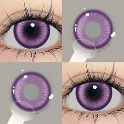 JeweLens Vibrant Purple Big Eye Cosplay Contacts - High Quality, Fast Shipping (ST 14.2mm)