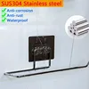 2PCS Kitchen Paper Towel Holder Adhesive Toilet Paper Rack Towel Hanger Tissue Dispenser Roll Napkin Cabinet Storage Accessories 3