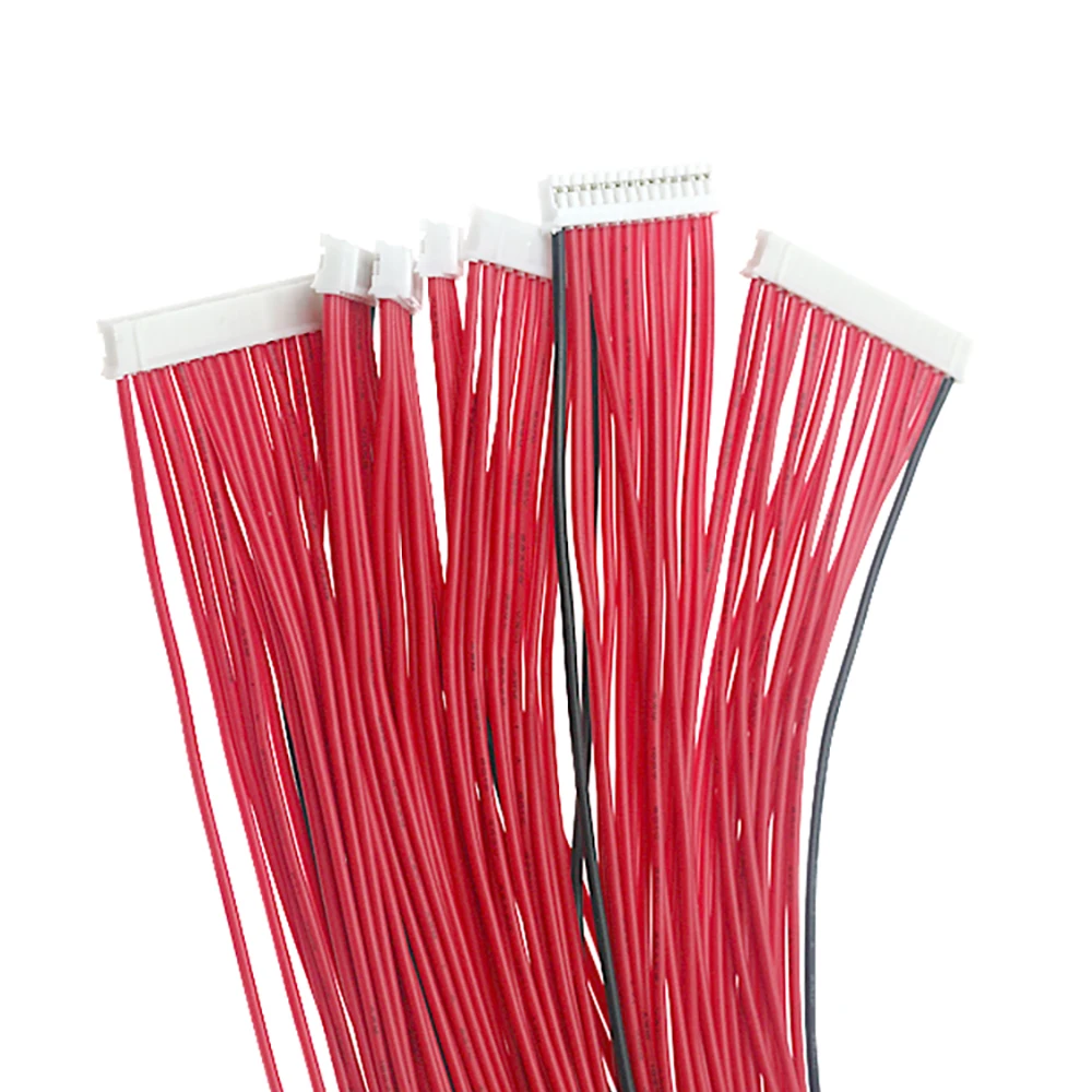 3PIN-18PIN Balance cable wire Lithium battery protection board cable FOR 3S 4S 6S 7S 8S 10S 12S 13S 14S 16S 17S BMS Li-ion 1PCS battery protection board cable