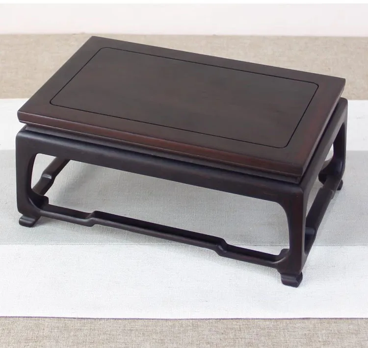Description Picture 4 of itemHigh-quality Redwood Display Stand Coffee Tea sets Pedestal Wooden Standing Flower Base Bonsai Plant Decorative Shelf