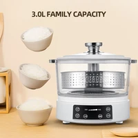 Olla Arrocera Eléctrica Doméstica-Cuiseur à riz électrique, Multifonctionnel, Sucre solitaire, Intelligent 5