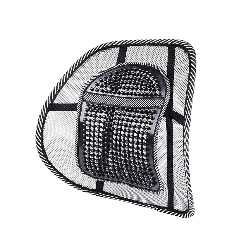 Car Seat Cushion Lumbar Back Cushion Car Back Cushion Car Cushion Mesh Lumbar Back Brace Massage Pad Support