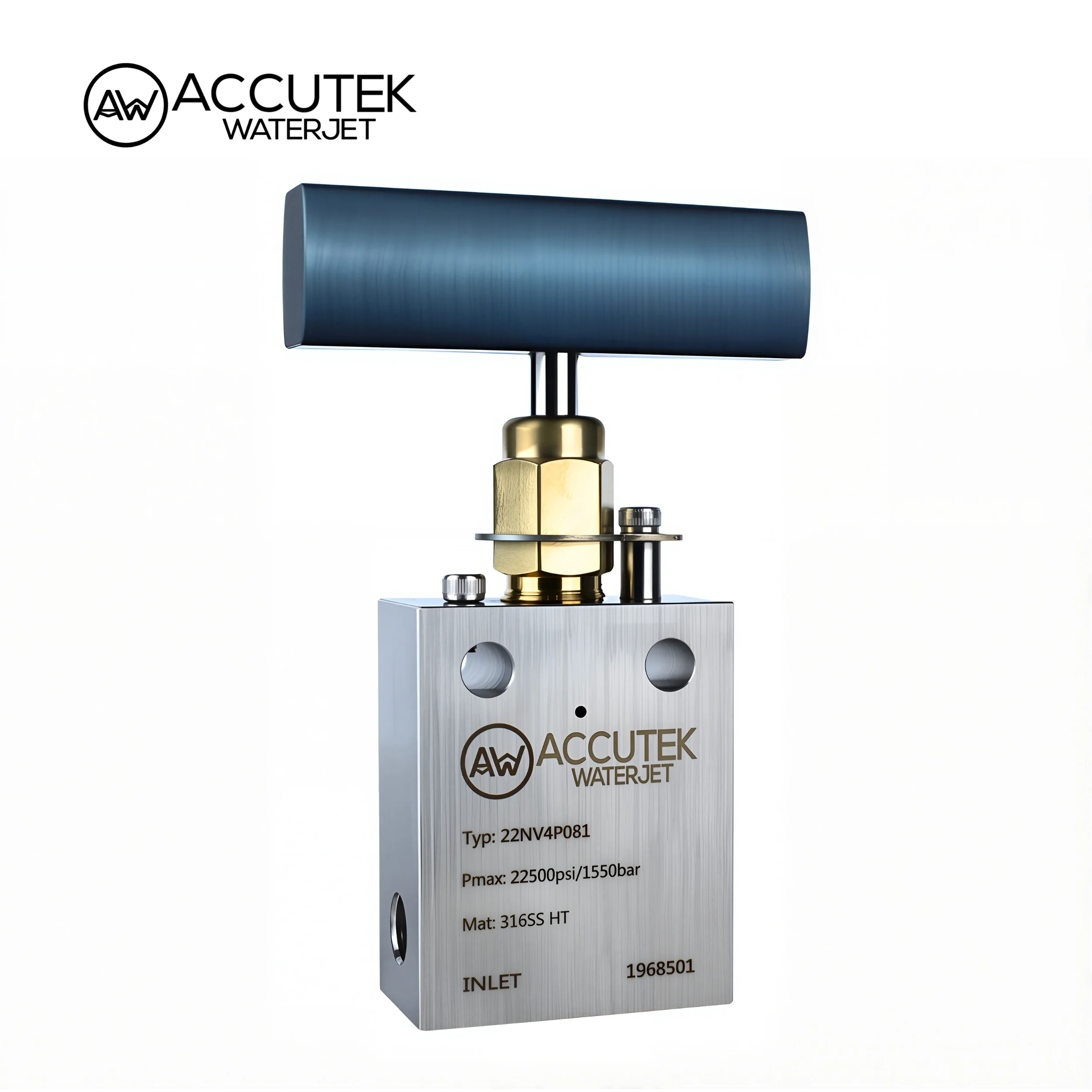 AW ® Nadelventil aus Edelstahl 316, Ultrahochdruck, 22500 psi, 155 MPa, Autoklav-Innengewinde, NPT 1/4 3/8 1/2 Panelmontage