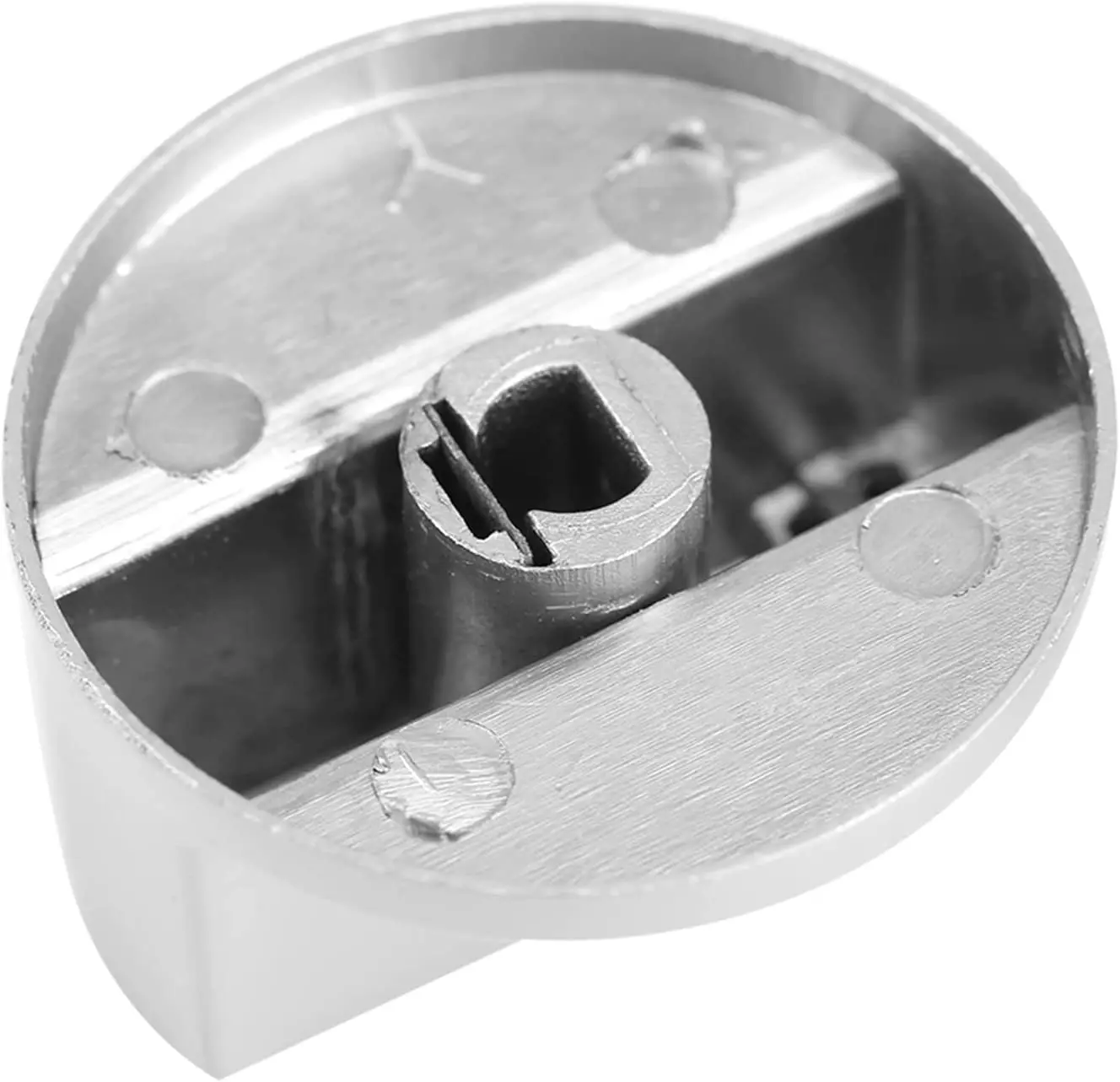 Metal 6mm Universal Gas Stove Control Knobs Adaptors Oven Switch Cooking Surface Control Locks Gas Stove Oven Knobs