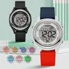 SYNOKE Colorful Children Seven Lights Watches Sport Students Digital Watch For Kids Waterproof Electronic Watch Shock Resist 2