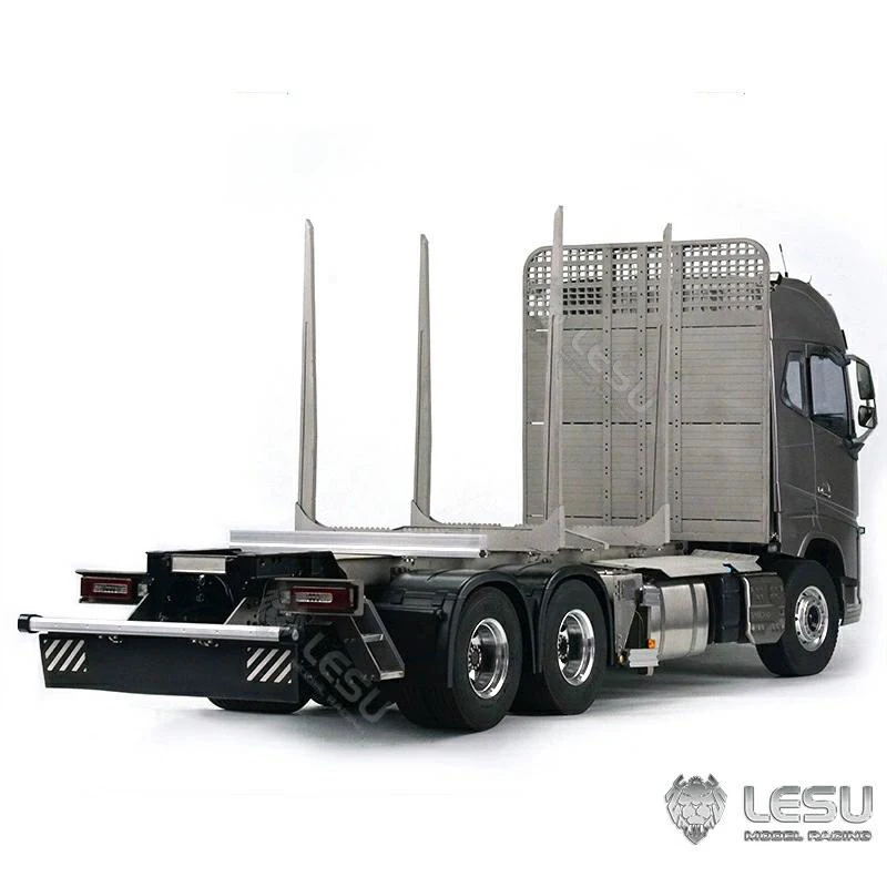 1/14 Simulation car model toy FH16 Wood car 6*6 full metal chassis Tamiya RCLESU 3