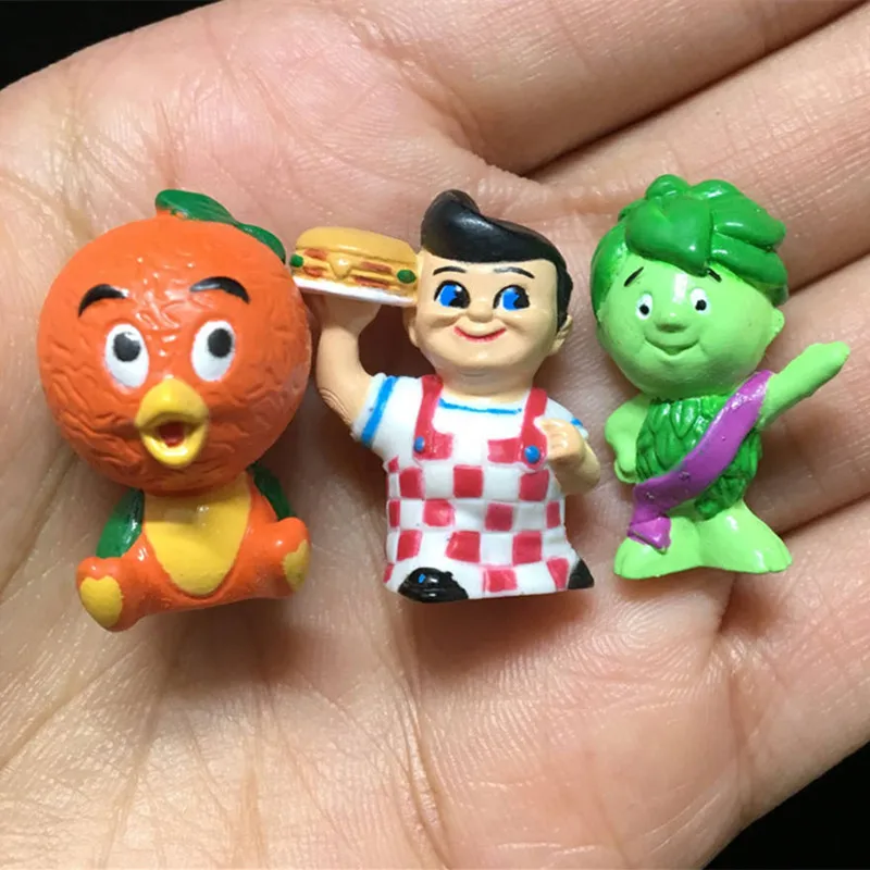 3 Pz 2Cm Florida Orange Bird Big Boy Action Figure Toys Anime Kikioriki Toy Happy Ball Cartoon Muslimate Doll