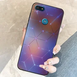 Stylish TPU Soft Silicone Cartoon Bumper Phone Case for FOR Moto E6 Play (B0707)
