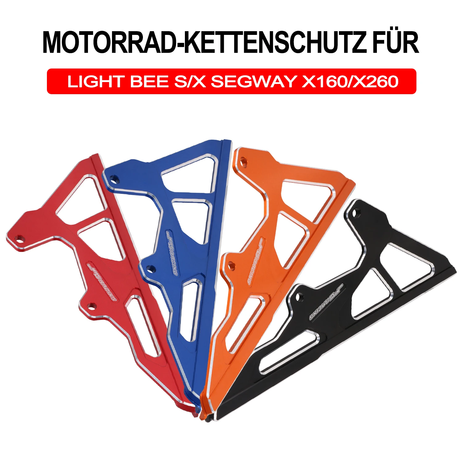 JFG RACING Sur Ron Chain Guards Cover,Chain Shield Protection For Light Bee & Light Bee X 