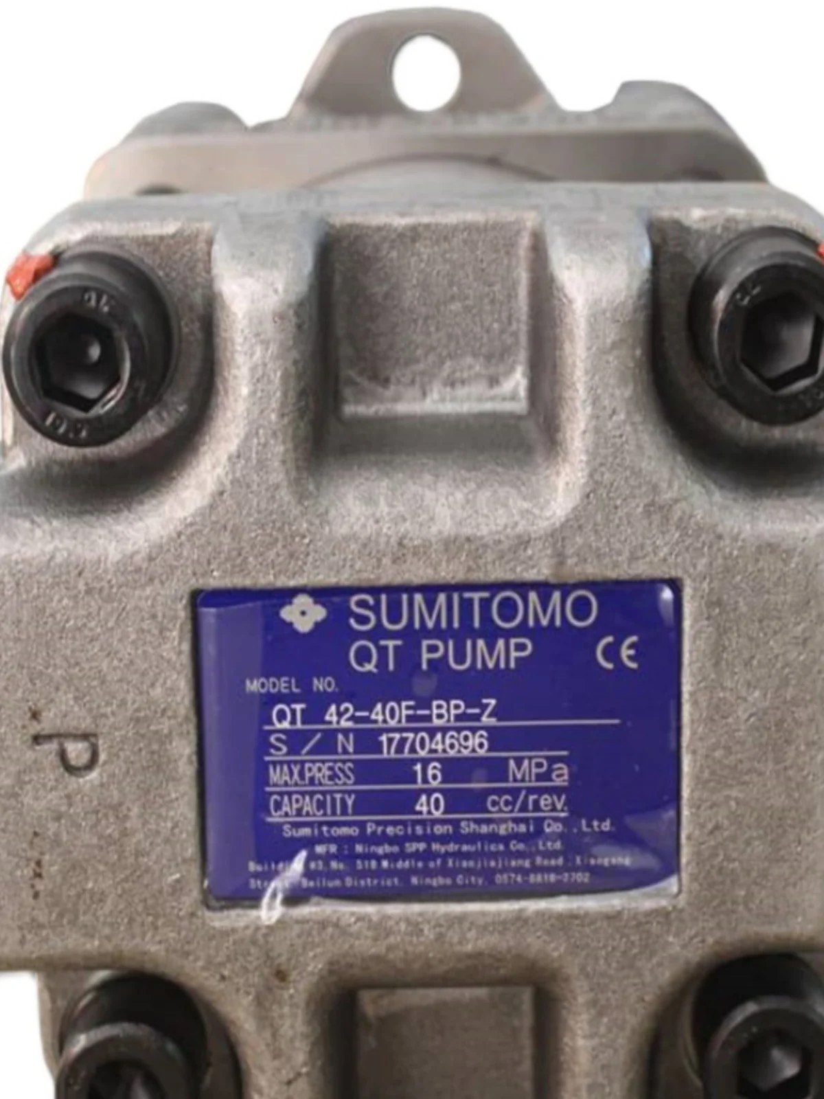 

SUMITOMO gear pump QT23-6.3F QT23-8F-A QT23-6.3F-A QT23-5F-A QT23-8-A QT23-6.3-A QT23-5-A QT43-31.5F-Z