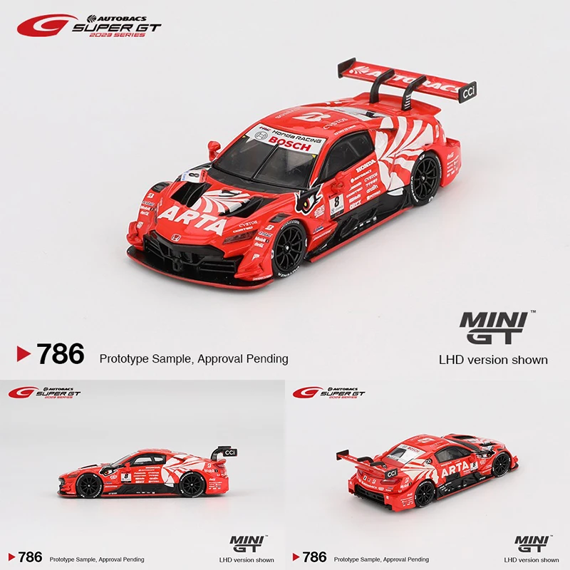 ミニカー MINIGT MINIGT 1:64 Nissan Z GT500 Honda NSX GTR SuperGT Series