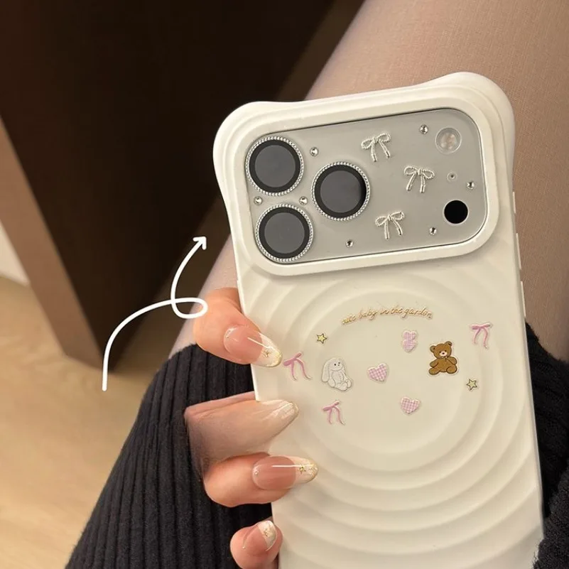 Custodia Protettiva per Fotocamera in Vetro con Fiocco Diamantato per iPhone 17 Pro Max 17Pro, Pellicola Protettiva Rigida o Morbida per Lenti, Cover Completa per iPhone 17 Pro - immagine 3