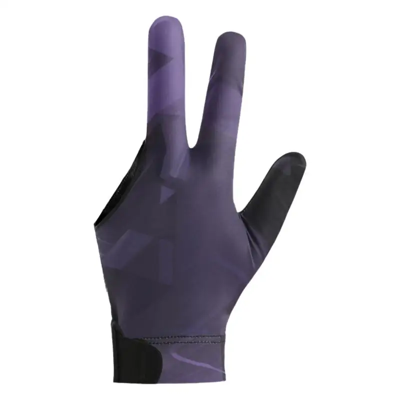 

Перчатки для игры в пул Бильярд с 3 пальцами для демонстрации бильярдных перчаток, мужское спортивное снаряжение для новичков и профессионалов, одежда на левой руке