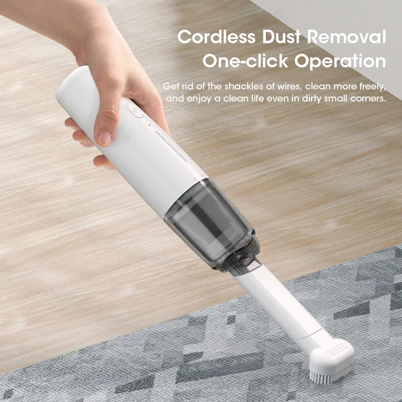 Car Vacuum Cleaner Mini Convenient Vacuum Cleaner Multi Functional Wireless Handheld Vacuum Cleaner Strong Suction Low Noise 1