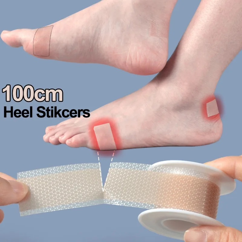 

100cm Gel Heel Protector Foot Patches Anti-Wear Adhesive Blister Pads Heel Liner Shoes Stickers Pain Relief Plaster Foot Care
