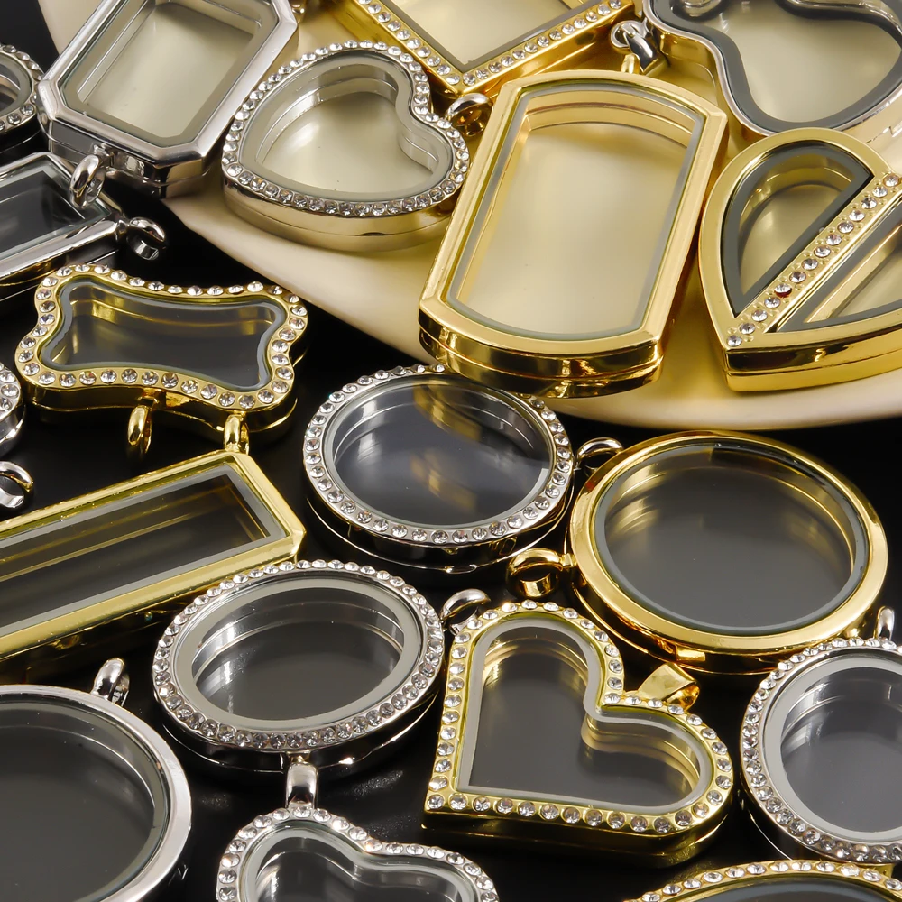 10 Teile/los Zu Öffnende Runde Wohnzimmer Reliquary Bild Medaillon Anhänger Glas Schwimmende Feuerbestattung Urne Medaillon Colgantes Schmuck Machen