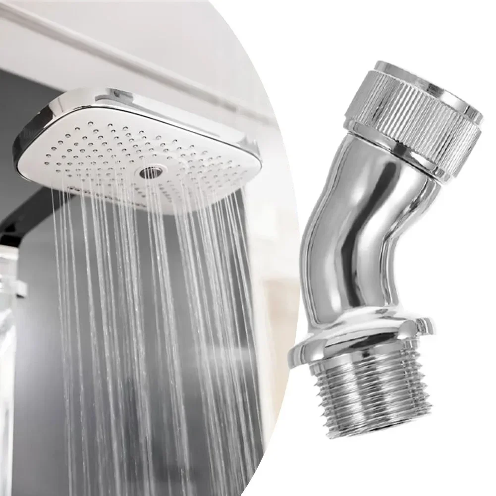 Shower Elbow Adapter For Shower Head 45&deg;Angle G1/2 Male To Female Head For Bathroom Fixture Accessories NEW