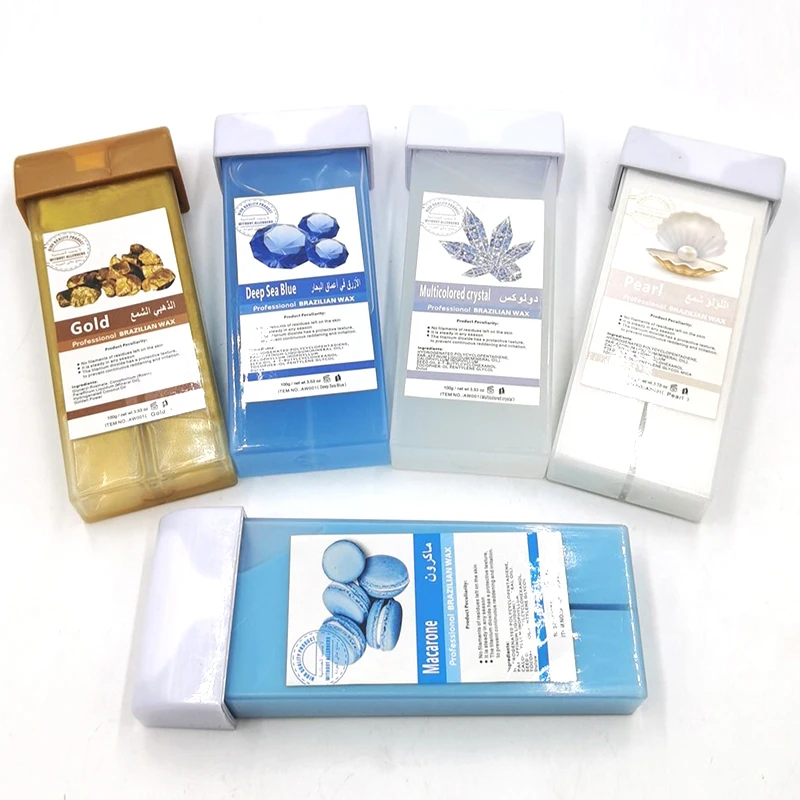 Pearl Hair Removal Wax Refill Kit Wax Cartridge Warmer For Body Rapid Hair Removal Professional Cosmetology Hair Removal Wax