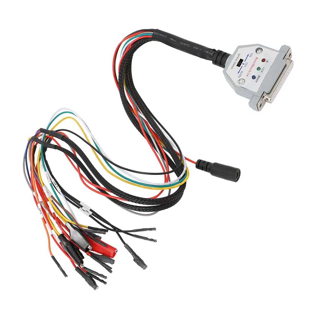 Pro ecu BATT VCC KLINE CAN-L ženské konektor bota lavice 3 LED světel kabel drát pro ecu lavice pinout s spínač