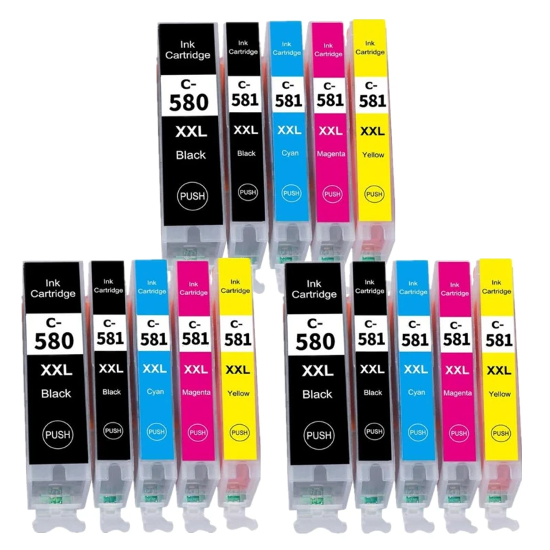For Canon 580 581 PGI 580 CLI 581 
