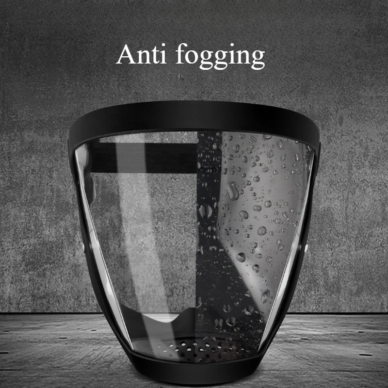 Clear Protective Face Shield - Transparent Mask
