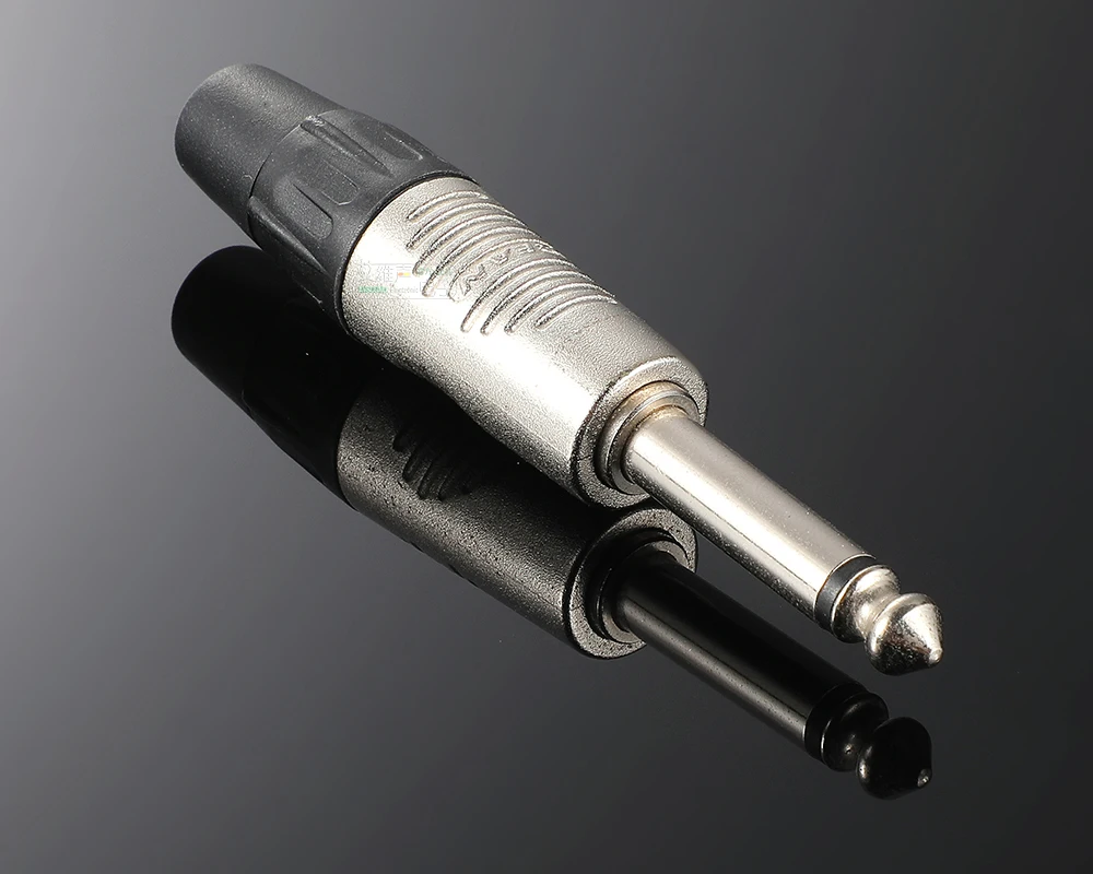 6,35 mm 2 3-poliger Stereostecker 1/4 Zoll Mono Headset Audio Mikrofon SolderRP3C-B RP2C TRS Lautsprecher Gitarre TS-Anschluss – Detail 20