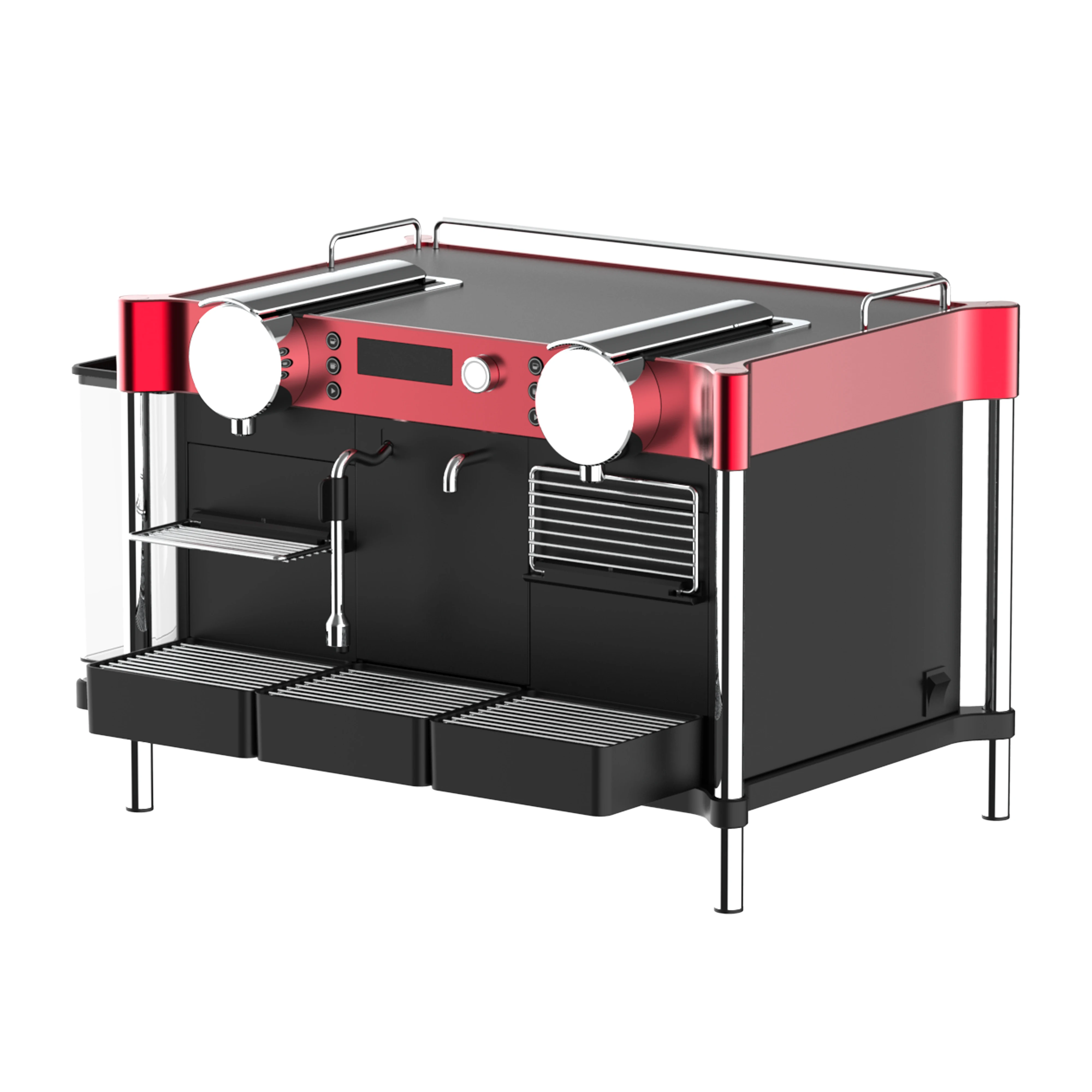 Commercial Fully Automatic Coffee Machine Semi-automatic Espresso Coffee Maker For Business 4
