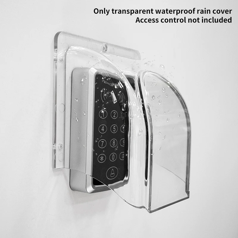 

Waterproof Cover For Wireless Doorbell Door Bell Ring Chime Button Transparent Door Bell Protective Cover For Home Doorbell