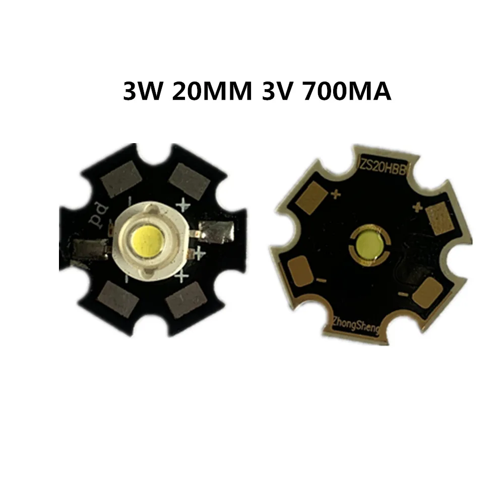 10x Rebel ES 3W Di Alto Potere LED Luce Emettore Circuo