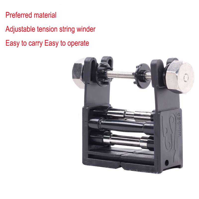 Gabarit à Corde D'arc Hs-outdoor - Outil De Service Pour Arc - 1 Pièce - Noir