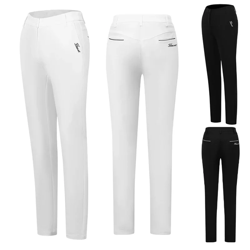 2024 Golf neue Damen hose Outdoor Freizeit hose atmungsaktive Bauch absorbierende Sommer mode Damen hose