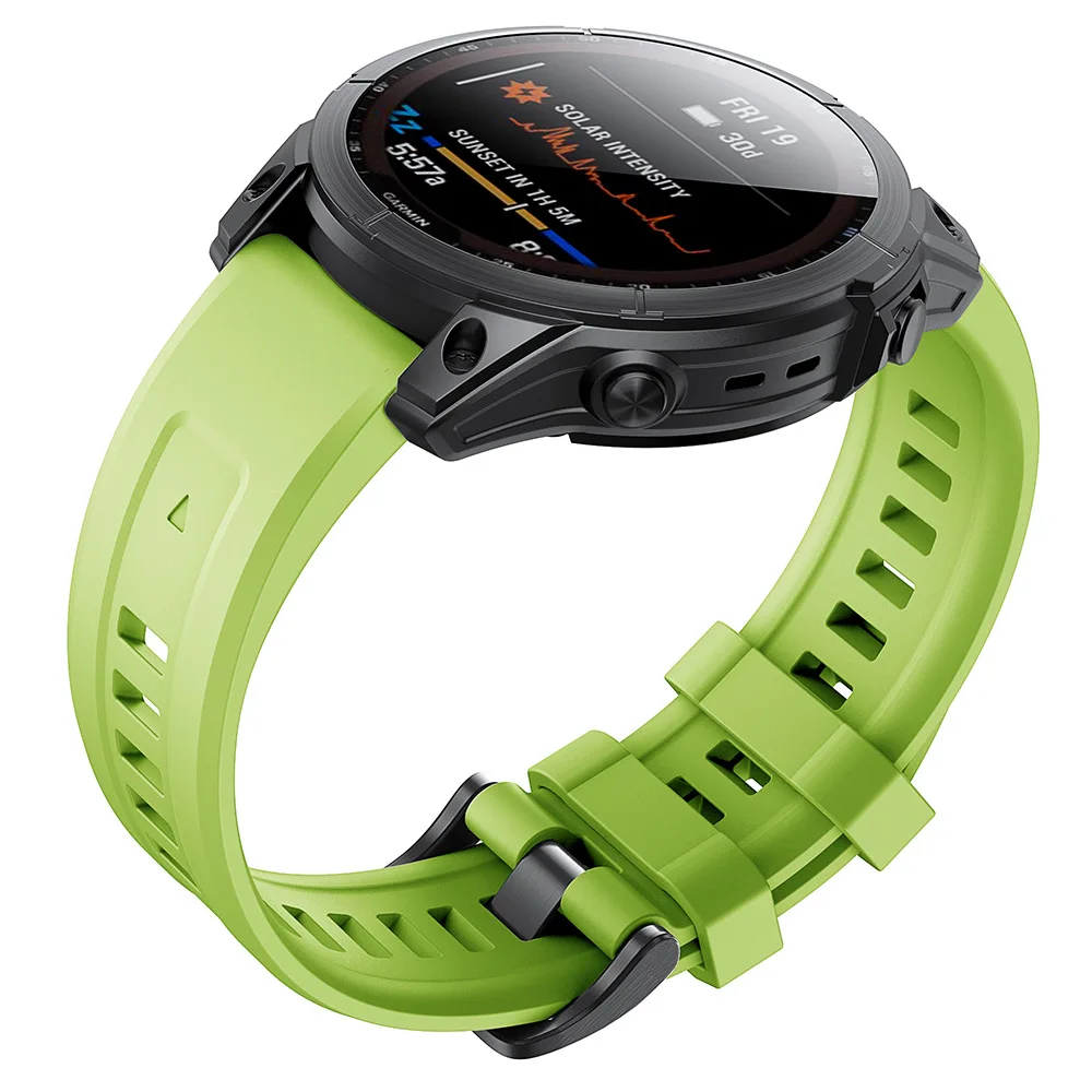 Durable Silicone Quick Fit Strap - 26mm, 22mm, 20mm