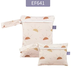 Elinfant 2-Piece Cute Waterproof Storage Bag Set (EF641)