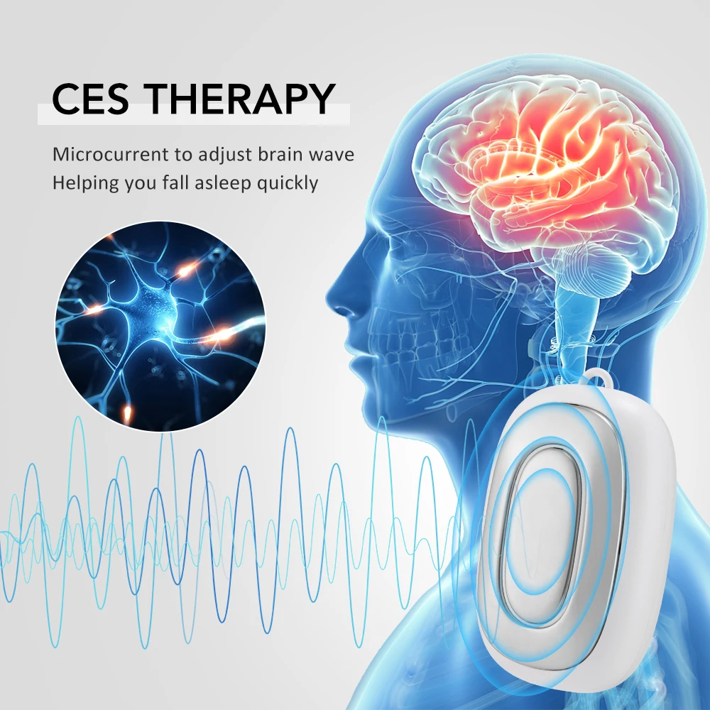 Portable ABS Sleep Aid Device for Insomnia Relief