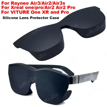 Per Rayneo Air3/Air2/Air3s Xreal one/pro/Air2 Air2 pro VITURE One XR e Pro Occhiali Accessori Protezione per lenti in silicone Ombra