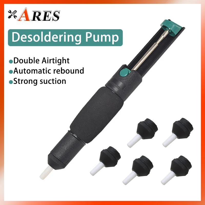 Desoldering Pump Suction Tin Vacuum Soldering Iron Desolder Gun Welding