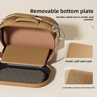 Cat bag, portable outdoor cat box, one shoulder crossbody, small cat space cabin, large capacity cat carrying bag, pet suitcase 4