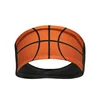 1PC Sporty Style Headbands for Women - Football, Basketball, Volleyball, Softball Patterns - Anti-Slip, Sweat-Absorbing 3
