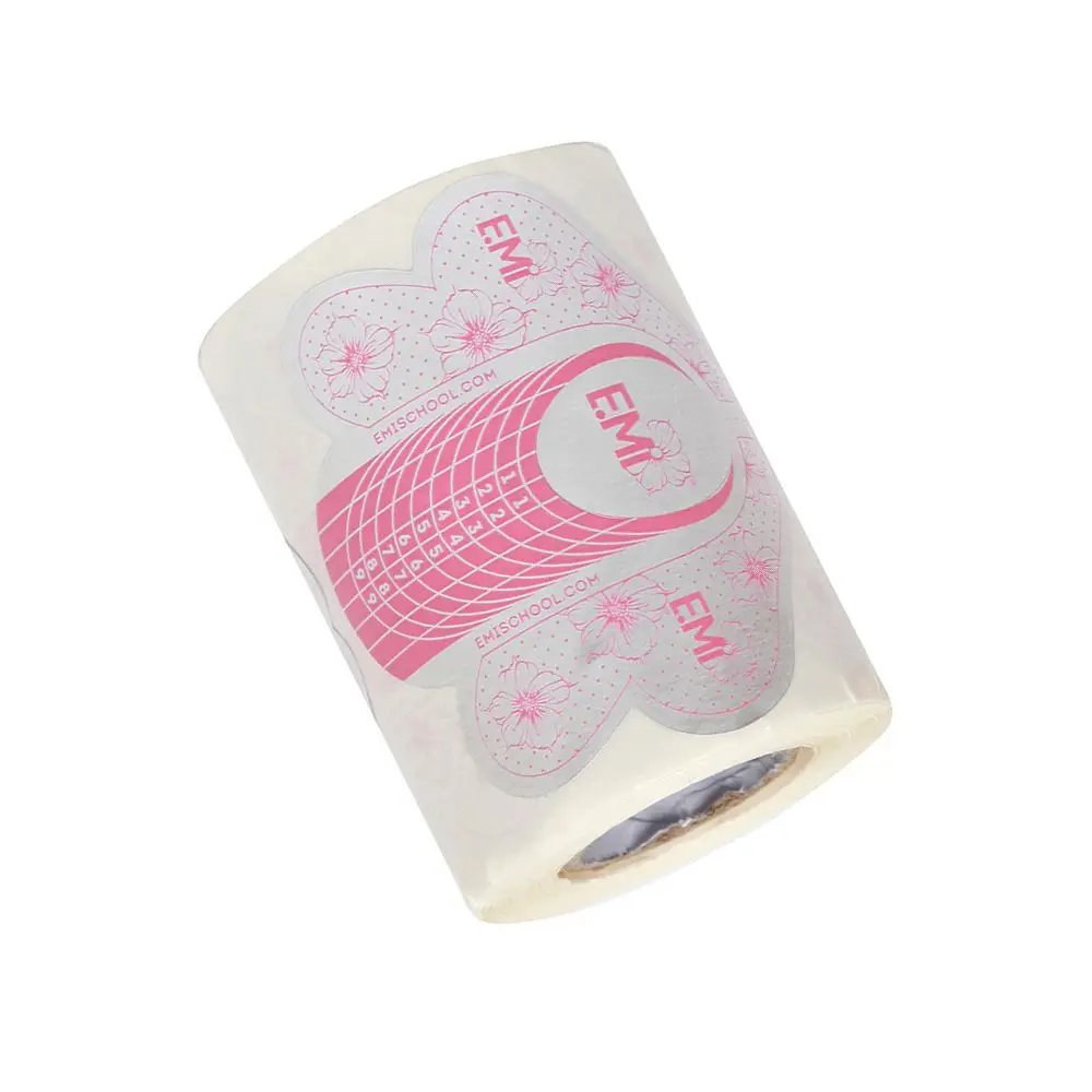 Pink Decor Acrylic Butterfly Sticker Extension Forms Guide Self-Adhesive Nail  Art Nail Paper Tray Fake Nails Manicure