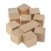 1cm Wooden Cubes Bulk Unfinished Wood Blocks for Baby Shower, Math Teaching Aids, DIY , Building Bricks - 100PCS Per Order 6