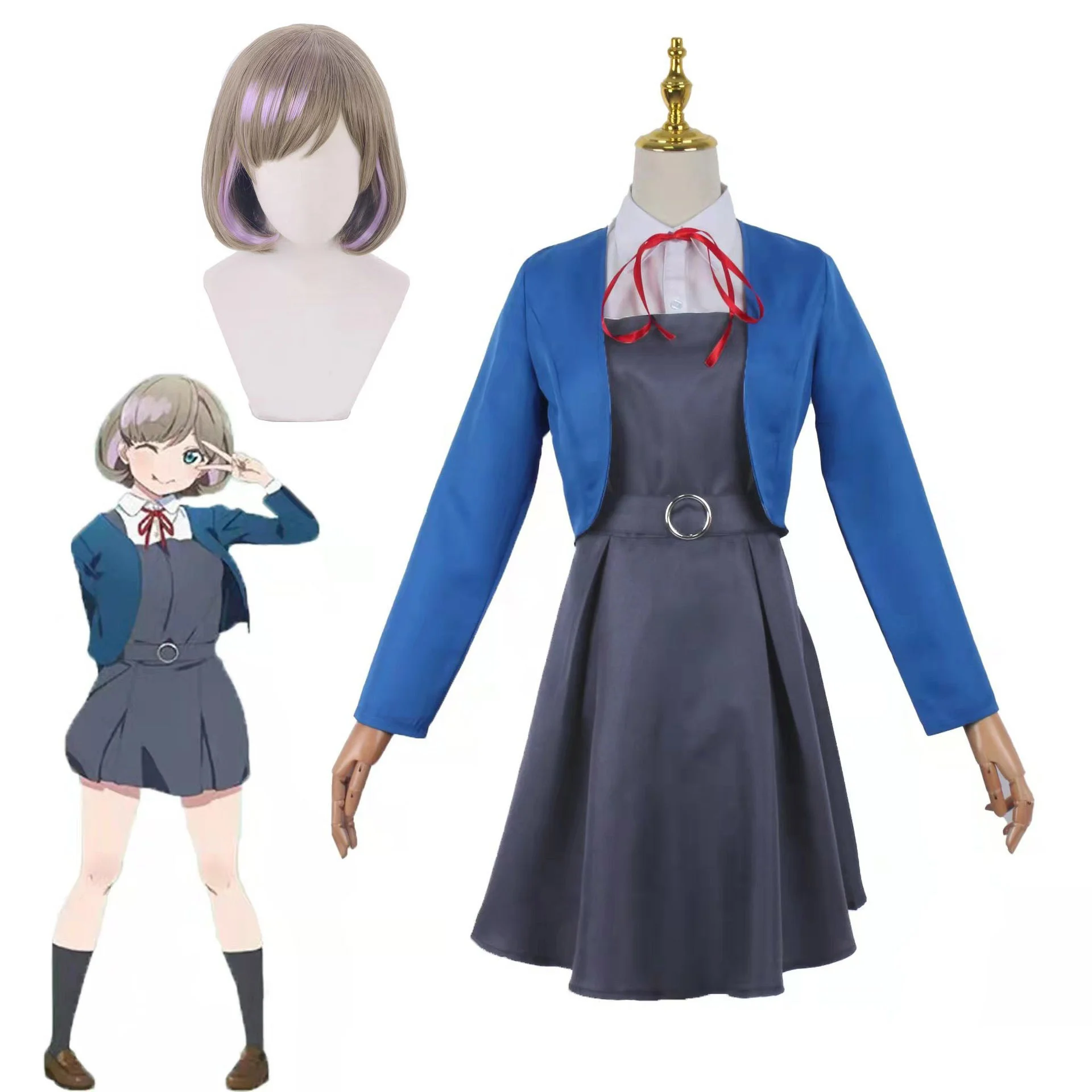Love Live Superstar Costume Cosplay Shibuya Kanon Arashi Chisato Heanna Sugure Tang Ke Hazuki Ren Uniforme Scolastica