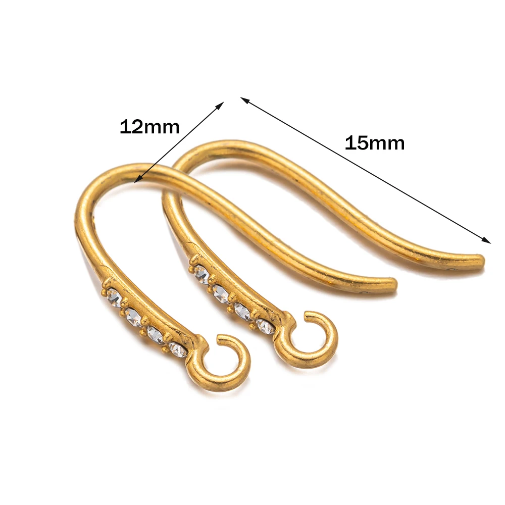 6 teile/los Französisch Ohrring Haken Verschluss Ohr Draht mit Schleife Für DIY Handgemachten Schmuck Machen Liefert Erkenntnisse Zubehör Handwerk – Detail 5