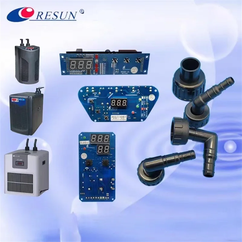 

Resun Heating & Cooling MINI-200 CL-280 450 650 CW-0500A 1000A Inlet & Outlet Connectors Hose Accessories